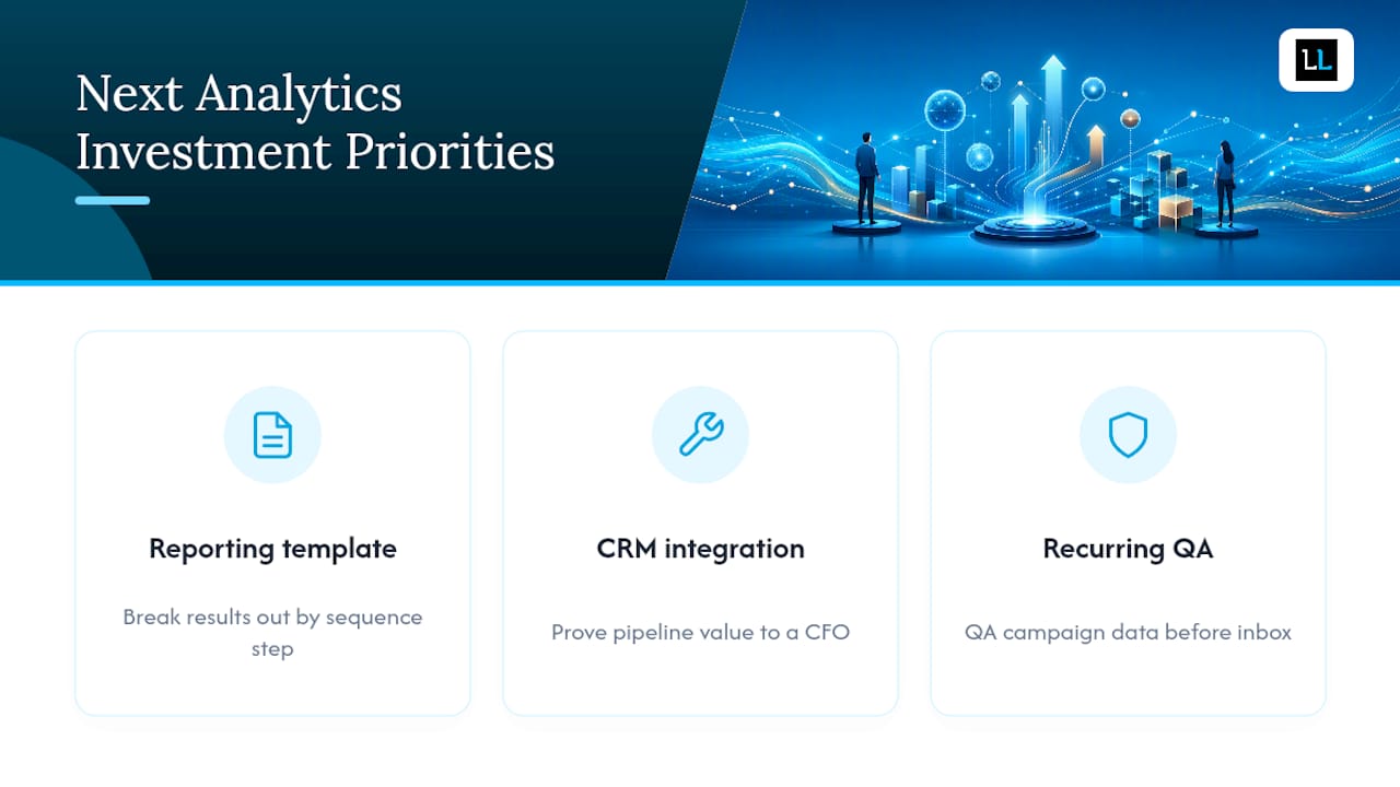 Where Outreach Analytics Investment Should Go Next — overview diagram